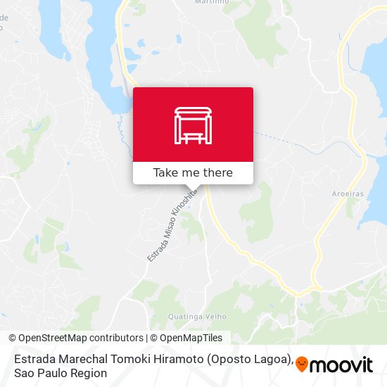 Estrada Marechal Tomoki Hiramoto (Oposto Lagoa) map