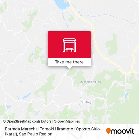 Estrada Marechal Tomoki Hiramoto (Oposto Sitio Ikarai) map