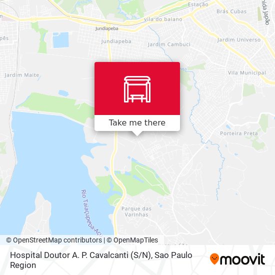 Hospital Doutor A. P. Cavalcanti (S / N) map