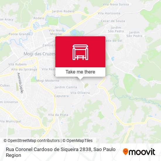 Rua Coronel Cardoso de Siqueira 2838 map