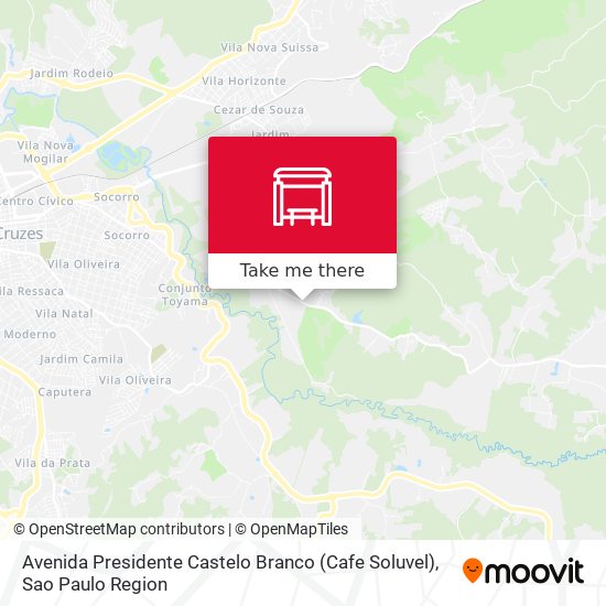 Avenida Presidente Castelo Branco (Cafe Soluvel) map