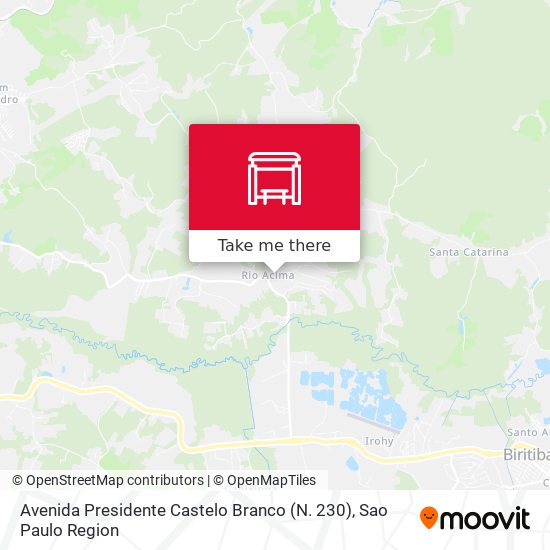 Avenida Presidente Castelo Branco (N. 230) map