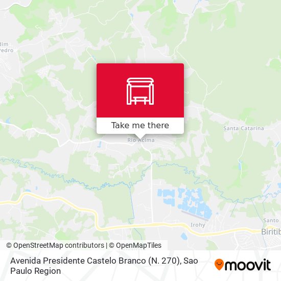 Avenida Presidente Castelo Branco (N. 270) map