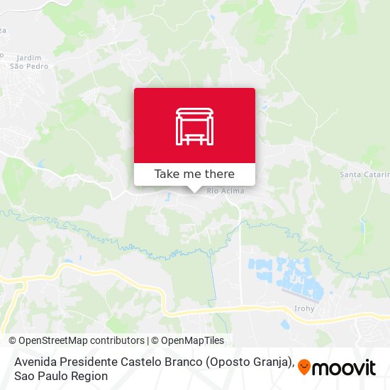 Avenida Presidente Castelo Branco (Oposto Granja) map