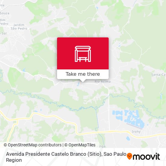 Avenida Presidente Castelo Branco (Sitio) map