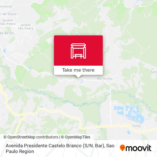 Avenida Presidente Castelo Branco (S / N. Bar) map