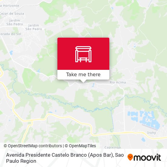 Avenida Presidente Castelo Branco (Apos Bar) map