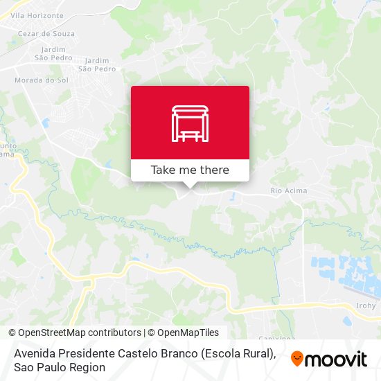 Avenida Presidente Castelo Branco (Escola Rural) map