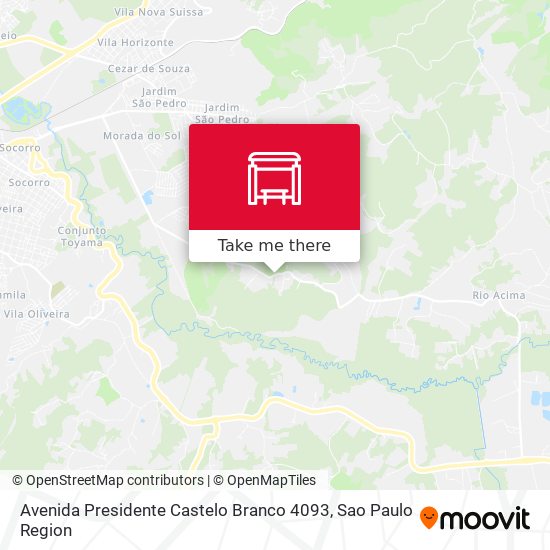 Avenida Presidente Castelo Branco 4093 map