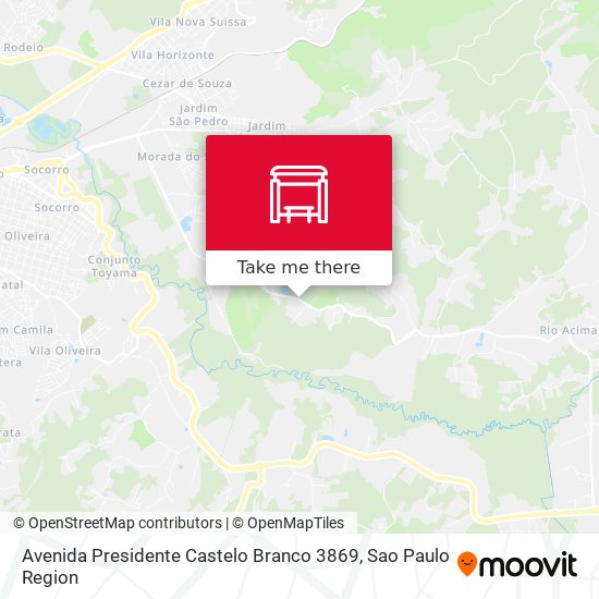 Avenida Presidente Castelo Branco 3869 map