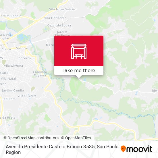Avenida Presidente Castelo Branco 3535 map