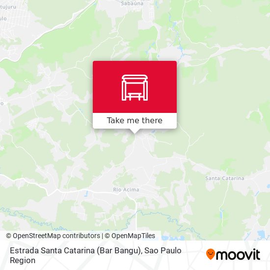 Estrada Santa Catarina (Bar Bangu) map