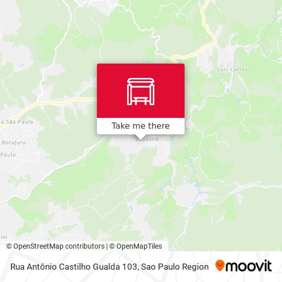 Rua Antônio Castilho Gualda 103 map