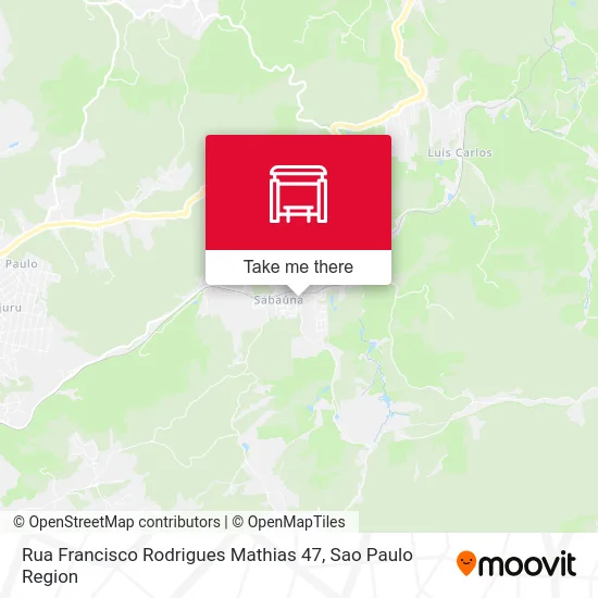 Rua Francisco Rodrigues Mathias 47 map