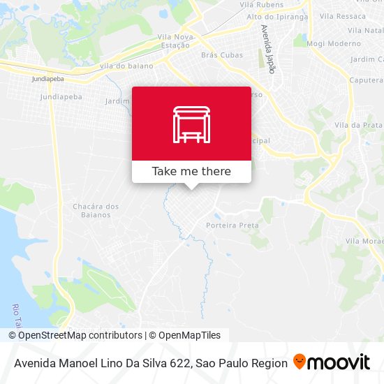 Avenida Manoel Lino Da Silva 622 map