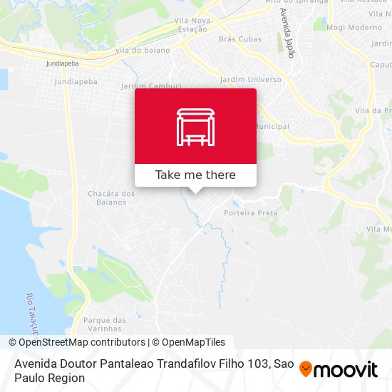 Avenida Doutor Pantaleao Trandafilov Filho 103 map
