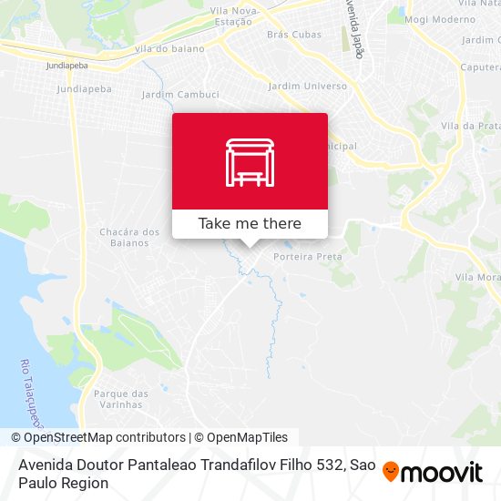 Avenida Doutor Pantaleao Trandafilov Filho 532 map