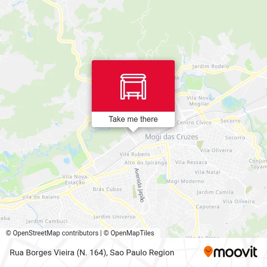 Rua Borges Vieira (N. 164) map