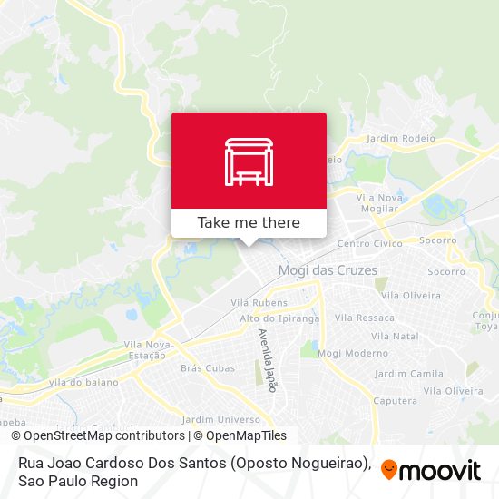 Rua Joao Cardoso Dos Santos (Oposto Nogueirao) map