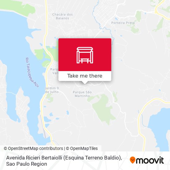 Avenida Ricieri Bertaiolli (Esquina Terreno Baldio) map