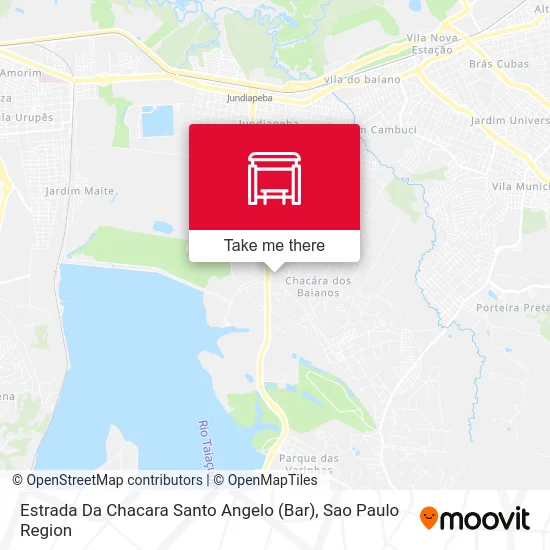 Estrada Da Chacara Santo Angelo (Bar) map