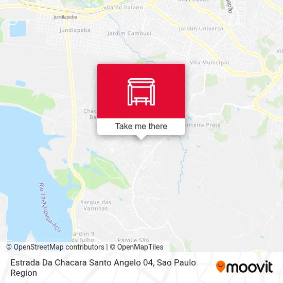 Estrada Da Chacara Santo Angelo 04 map