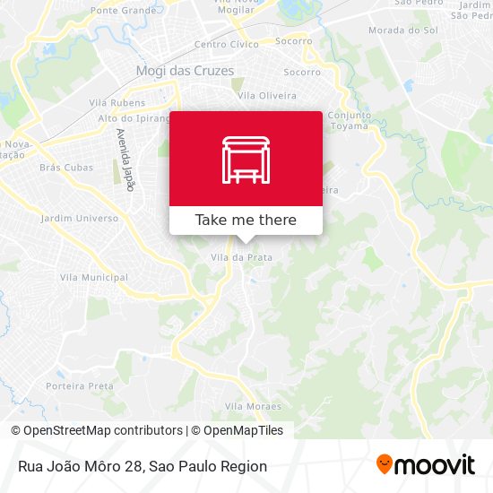 Rua João Môro 28 map
