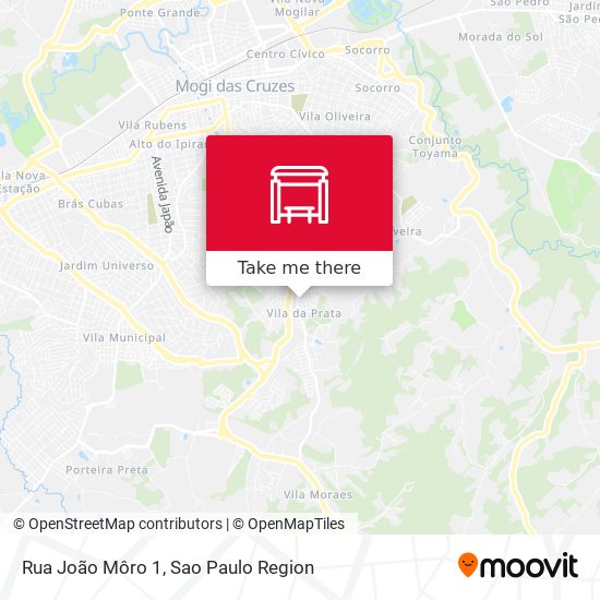 Rua João Môro 1 map