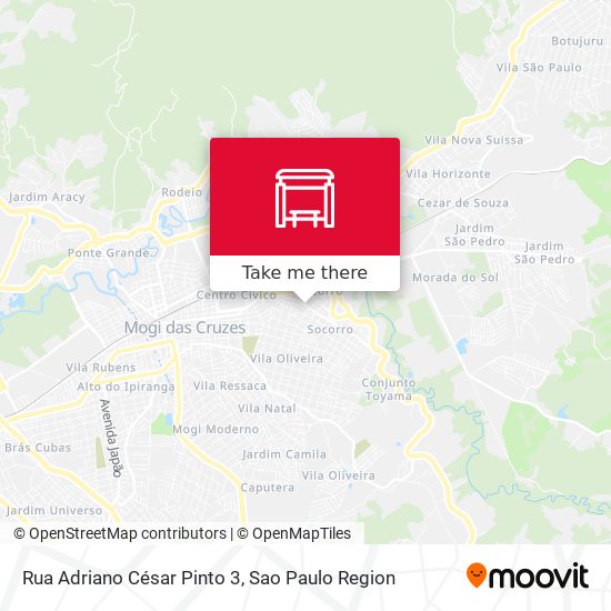 Rua Adriano César Pinto 3 map
