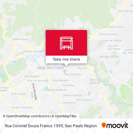 Rua Coronel Souza Franco 1595 map