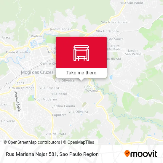 Rua Mariana Najar 581 map