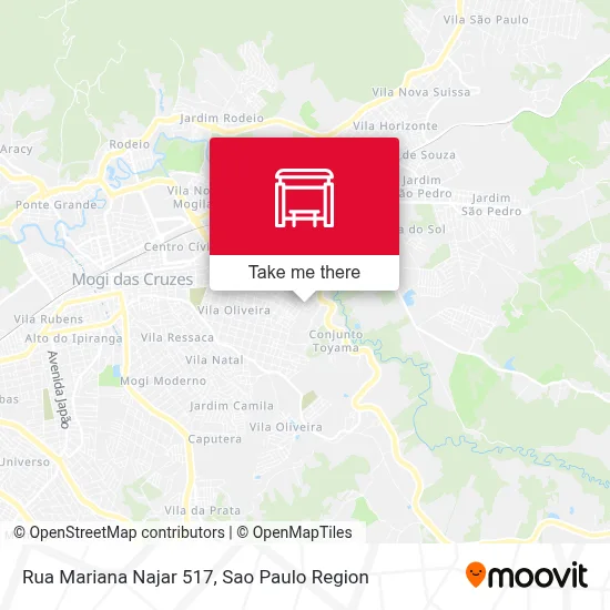 Rua Mariana Najar 517 map