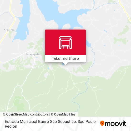 Estrada Municipal Bairro São Sebastião map