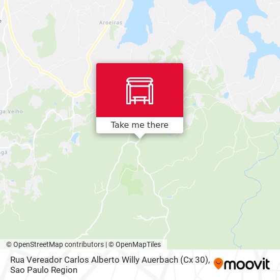 Rua Vereador Carlos Alberto Willy Auerbach (Cx 30) map