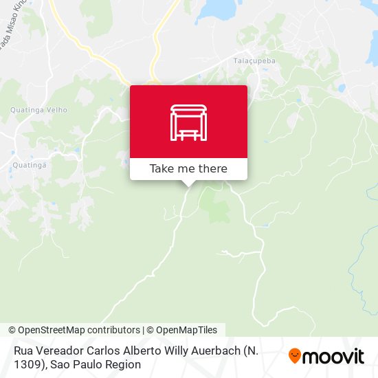Rua Vereador Carlos Alberto Willy Auerbach (N. 1309) map