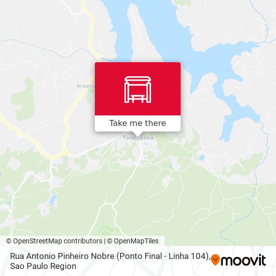 Rua Antonio Pinheiro Nobre (Ponto Final - Linha 104) map