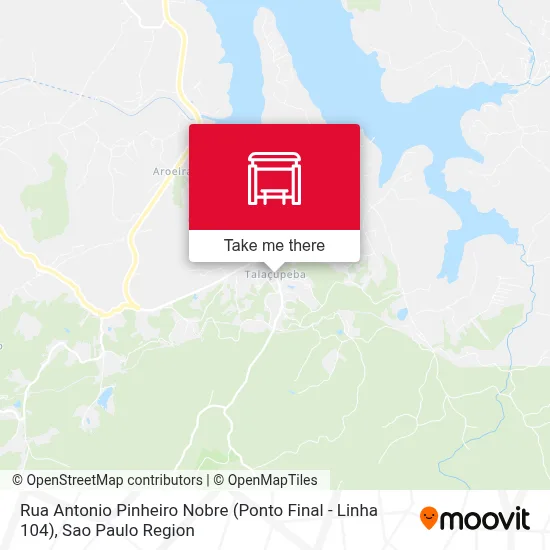 Rua Antonio Pinheiro Nobre (Ponto Final - Linha 104) map
