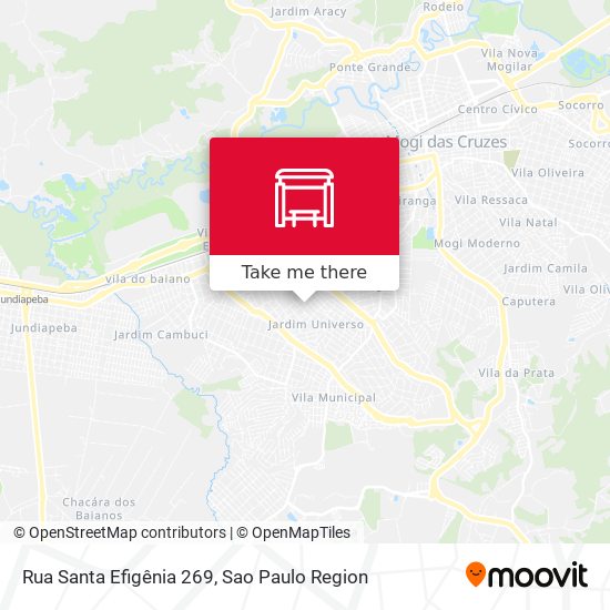 Rua Santa Efigênia 269 map