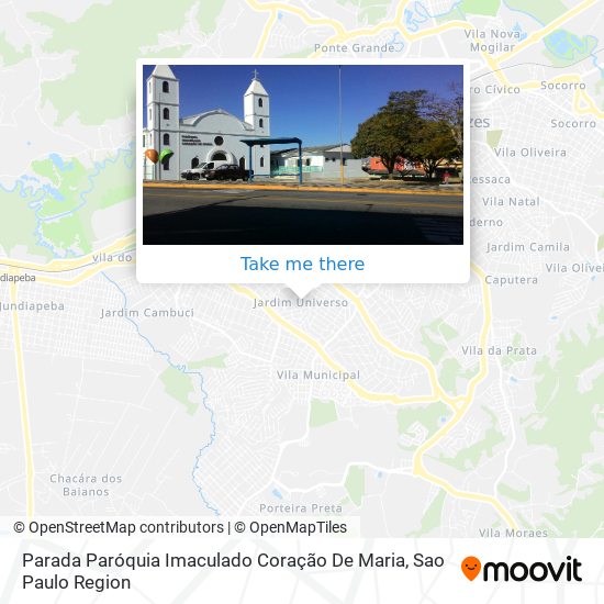 Parada Paróquia Imaculado Coração De Maria map