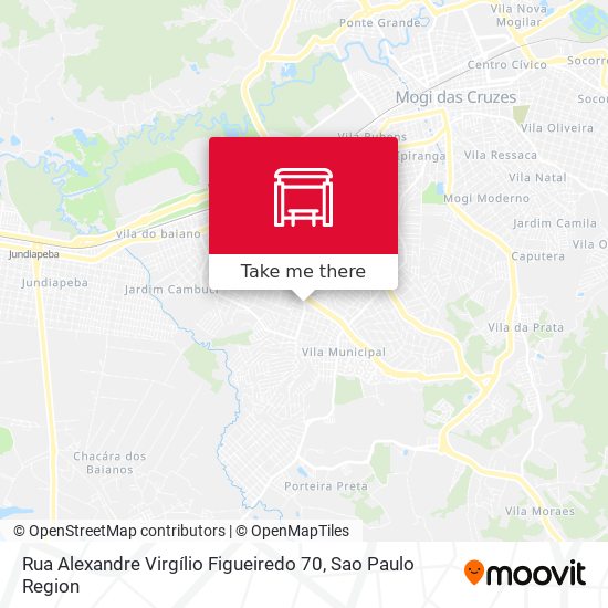 Rua Alexandre Virgílio Figueiredo 70 map