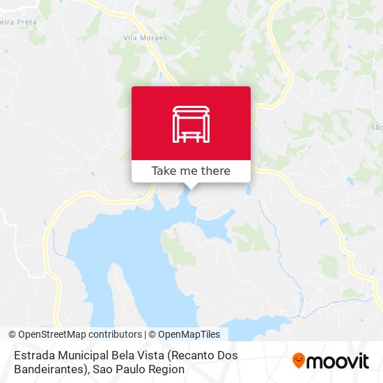 Estrada Municipal Bela Vista (Recanto Dos Bandeirantes) map