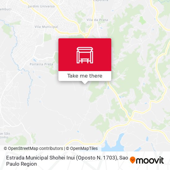 Estrada Municipal Shohei Inui (Oposto N. 1703) map