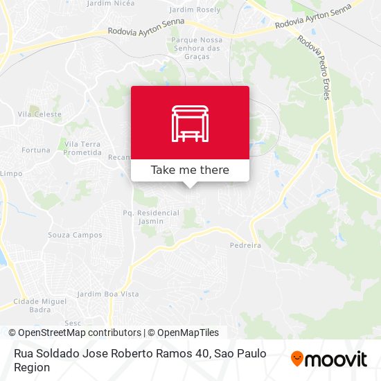 Rua Soldado Jose Roberto Ramos 40 map
