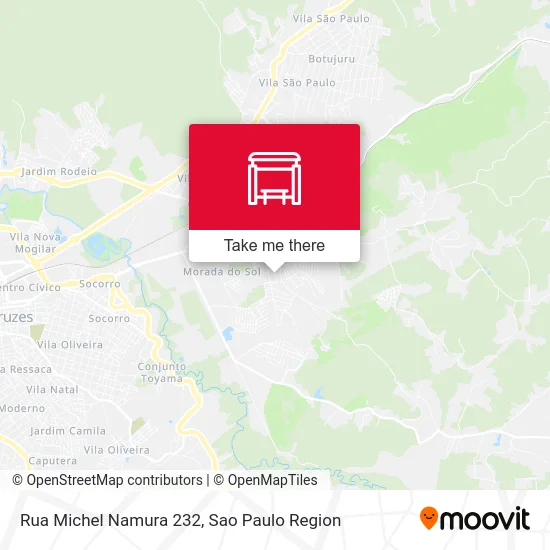 Rua Michel Namura 232 map