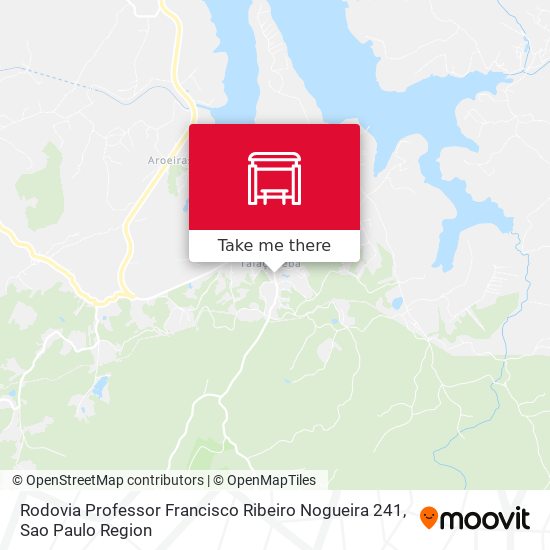 Rodovia Professor Francisco Ribeiro Nogueira 241 map