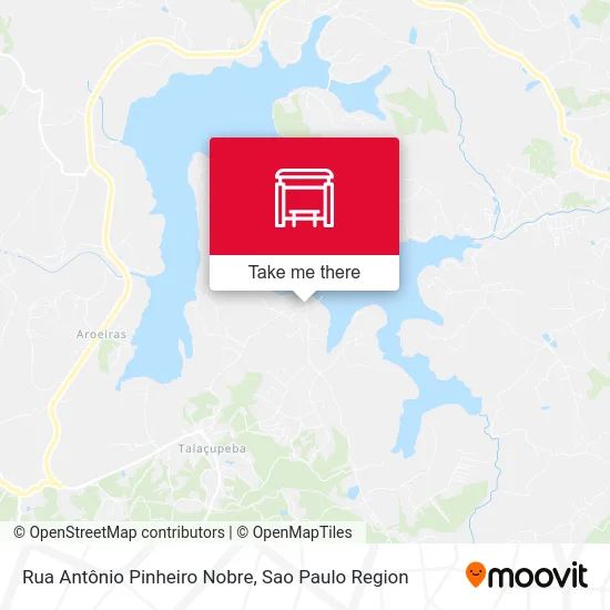 Rua Antônio Pinheiro Nobre map