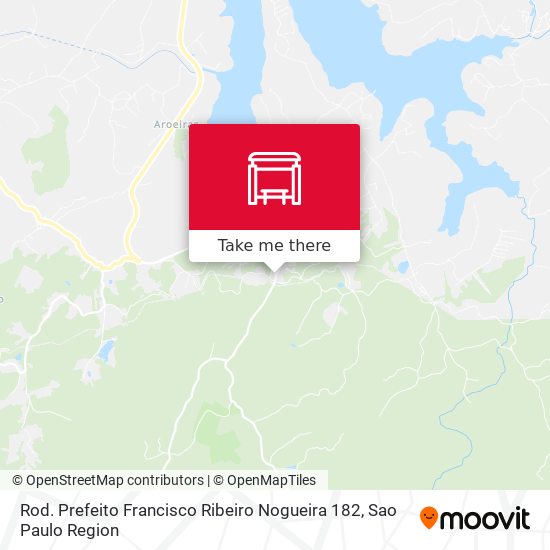 Rod. Prefeito Francisco Ribeiro Nogueira 182 map