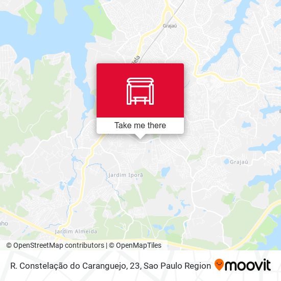 R. Constelação do Caranguejo, 23 map