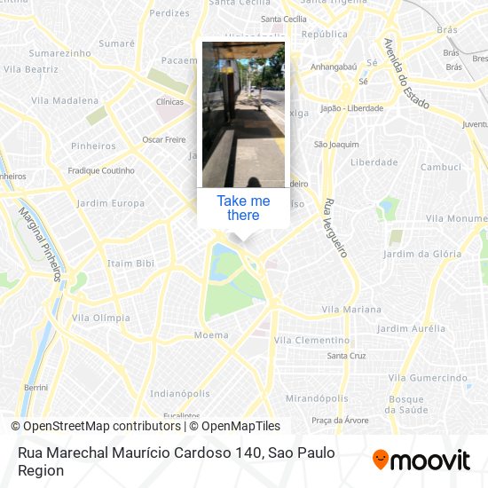 Rua Marechal Maurício Cardoso 140 map