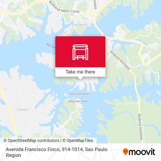 Avenida Francisco Finco, 914-1014 map